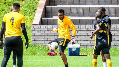 Itumeleng Khune In Full Training With Kaizer Chiefs