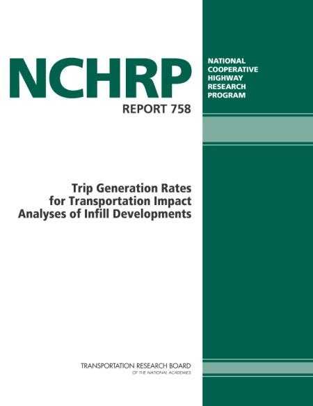This Report From The Transportation Research Boards Trb National