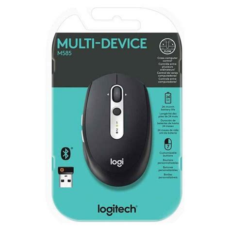 Logitech Mouse Logitech Inalámbrico Y Bluetooth M585
