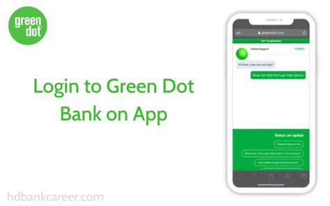 Green Dot Bank Login Online Account Instructions