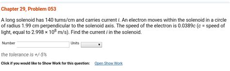 Mcq questions for class 10 science chemistry with answers. Solved: A Long Solenoid Has 140 Turns/cm And Carries Curre ...
