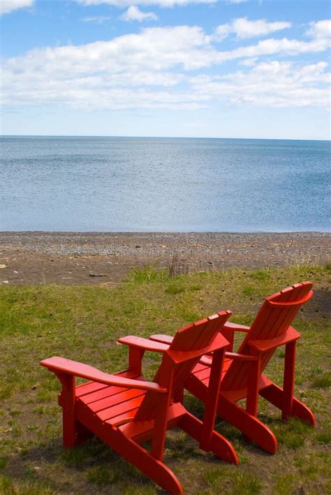 4 Adirondack Chair Red Free Stock Photos Stockfreeimages