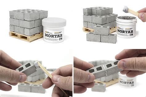 Mini Materials Lets You Build With Tiny Construction Materials
