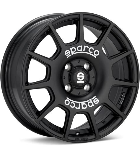 Oz Sparco Terra 18 X 8 35 5 X 1143 Cb731 Matte Black White Letterin