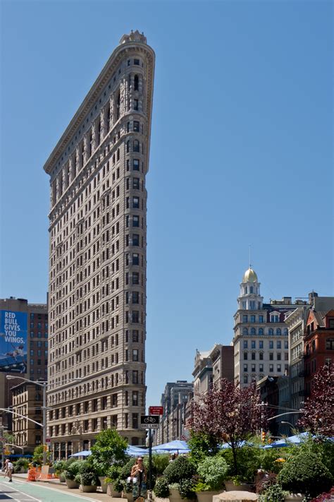 Flatiron Building New York Architect Daniel Burnham Year 1902 New
