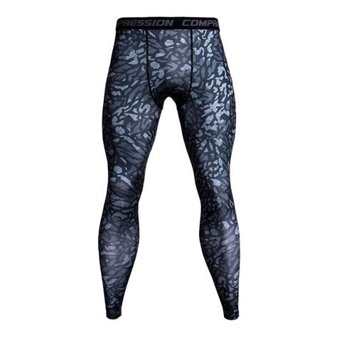 Camouflage Compression Pants Running Tights Men Soccer Training Pants