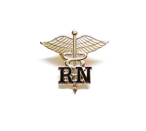 Buy Rn Registered Nurse Emblem Pin Caduceus 50 Pins At