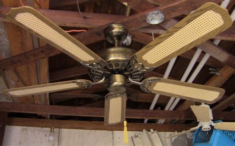 Jc Penney Moss Heirloom Deluxe Ceiling Fan Model 52b