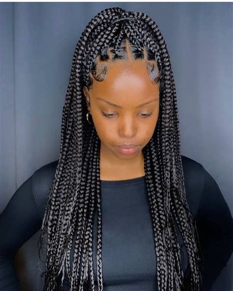 Unique Different Types Of Box Braids Styles For Black Hair For New Style Stunning And Glamour