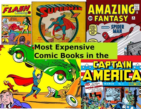 12 Most Expensive Comic Books In The World 2023 Edudwar
