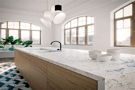 Maybe you would like to learn more about one of these? Caesarstone White Attica Quartz Kitchen Countertop with ...