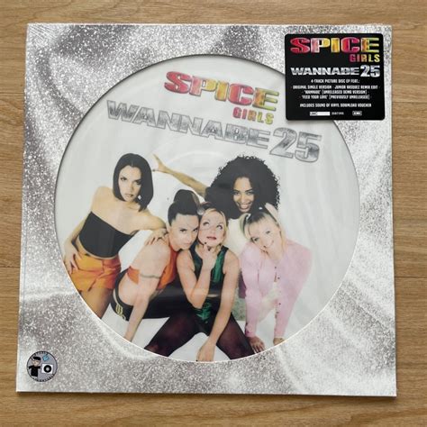แผ่นเสียง Spice Girls Wannabe 25 Vinyl 12 45 Rpm Ep Limited