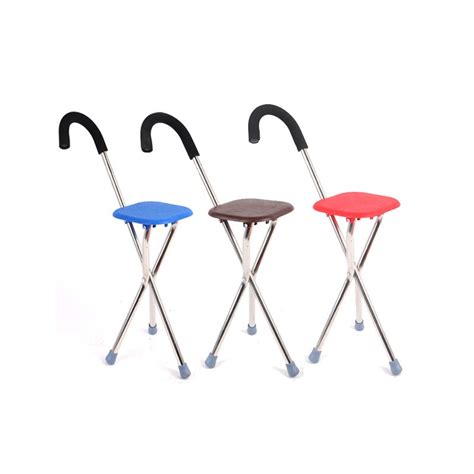 New Cane Fashion Walking Sticks Help Elderly Multi Function Cane Chair