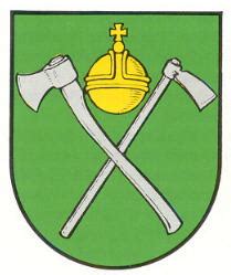 Der pfahl ist bereits seit 1266 belegt und stellt den bach lauter dar. Liste der Wappen im Landkreis Kaiserslautern