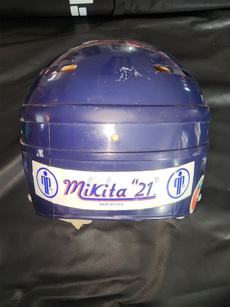 Rare Vintage Used 1970s Stan Mikita 21 Hockey Helmet Ebay