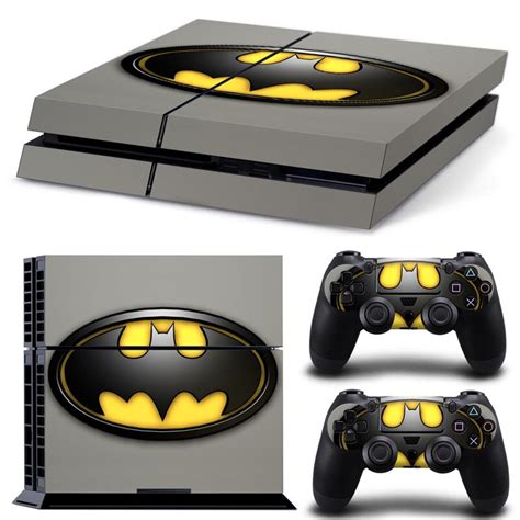 Customized Pattern Color Skin For Ps4 Skin Batman Vinyl Decal Cover In