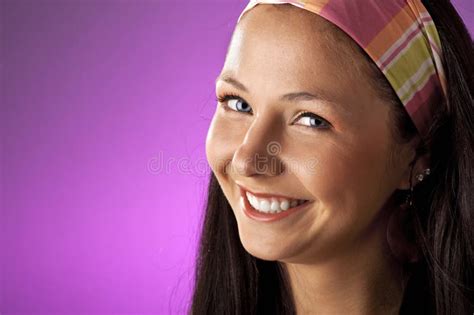 Beautiful Brunette Woman Stock Image Image Of Expression 10398117