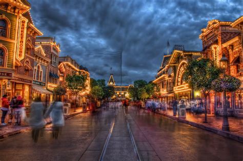 Good Morning Main Street Disneyland Main Street Main Street Usa