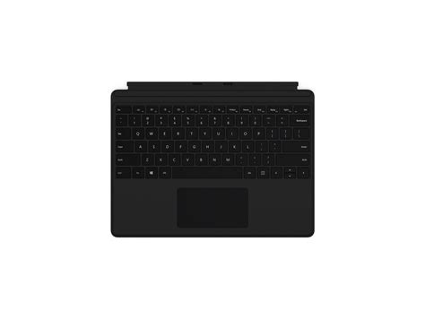 Microsoft Surface Pro X Keyboard In Black Qjx 00003 Ccl