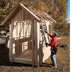 Arrow sells a floor kit that requires you to provide the cut plywood for example, so if you're on a budget, using a kit may cost more than its list price. How To Build A Shed In Half The Time!
