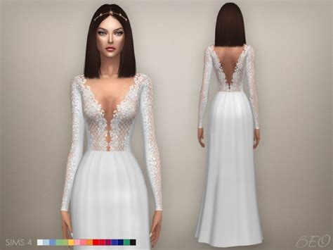 Rita Collection Jumpsuit Short And Long Dresses At Beo Creations Sims