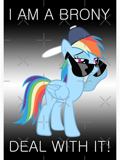 Rainbow Dash Brony Premium Matte Vertical Poster Sold By Juma Sku