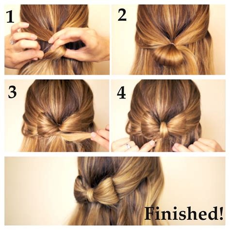 Divide the beam into two parts. This is a cute and summer like hairstyle for more than one ...