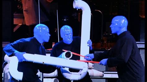 How To Build A Real Blue Man Group Drumbone Blue Man Group Blue Man Man