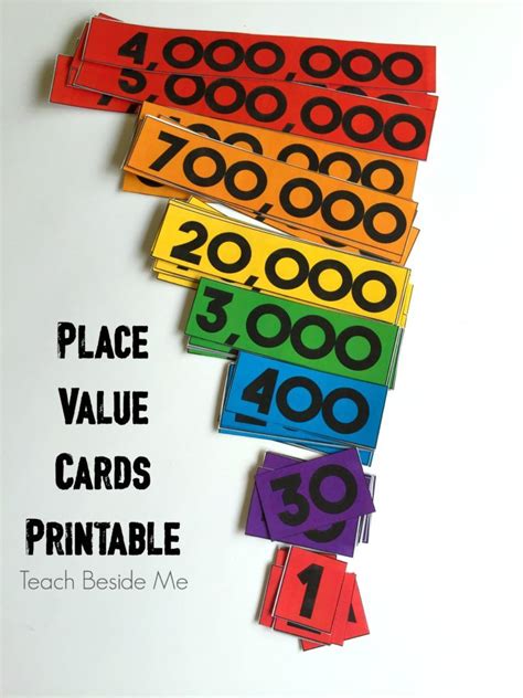 FREE Place Value Cards | Free Homeschool Deals