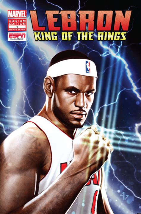 LeBron James Comic Book: Marvel And ESPN Explore Alternate Reality In