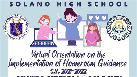 Virtual Orientation On The Implementation Of Homeroom Guidance Youtube