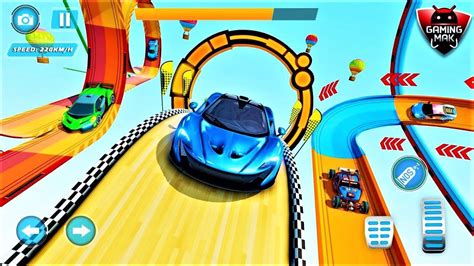 Ramp Stunt Car Racing Games Car Stunt Games Best Superhero Car Game