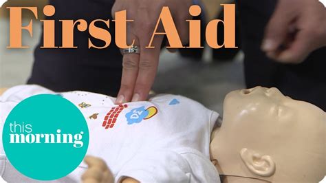 First Aid How To Perform Cpr On A Baby I This Morning Youtube