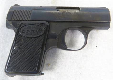 Browning Baby Browning 6mm Semi Auto Pistol Very Good Condi