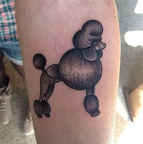 A Badass Poodle Pet Inspired Tattoos That Every Animal Lover Will