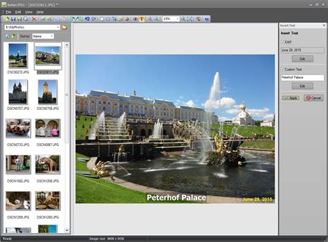 See how to crop, rotate, and format photos in this program. Edit JPEG photos without recompression loss - Better JPEG