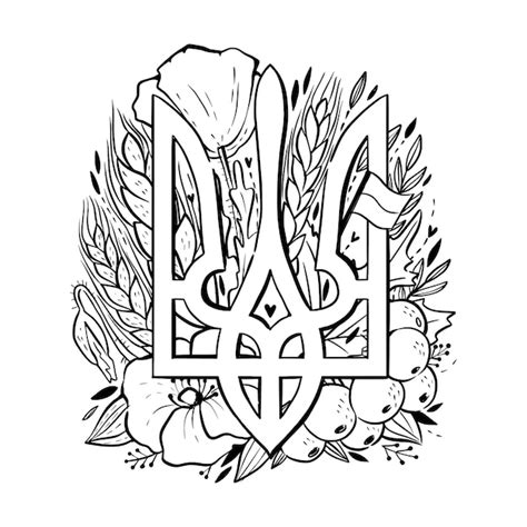 Ukraine Flag Coloring Page Coloring Pages