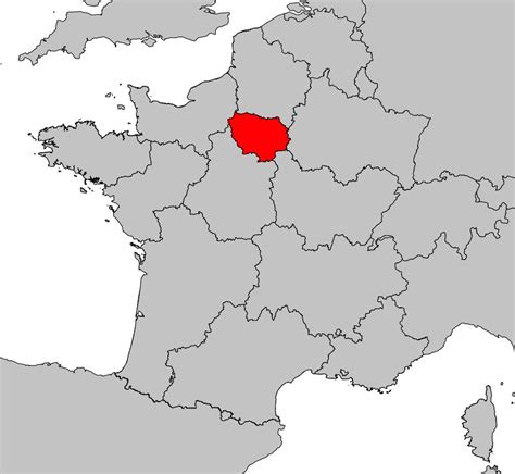 Ou Se Promener En Ile De France - Carte de l'Île-de-France - Île-de-France carte des villes, reliefs