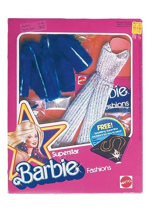 1978 Superstar Fashions Dramatic Blue And Silver Aglitter Barbie