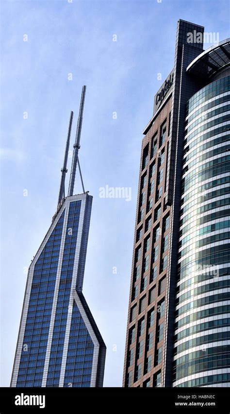 Futuristic Buildings Shanghai China Stock Photo Alamy
