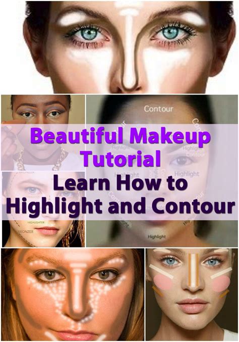 Beautiful Makeup Tutorial Learn How To Highlight And Contour Diy