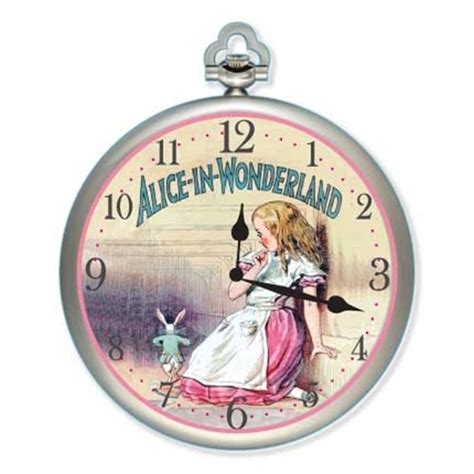Jaf Graphics Alice In Wonderland Clock