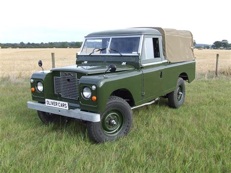 Our favourite used and second hand defenders custom built as new for sale. Land Rover Series 2 A 109 Pick Up - Oliver Cars Ltd