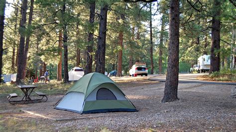 Camping In The Grand Canyons North Rim Campground Grand Canyon