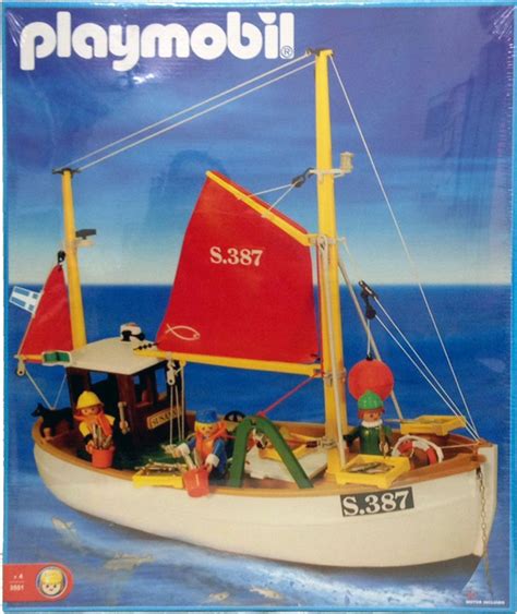 Playmobil Set 3551 Ant Fishing Boat Susanne Klickypedia