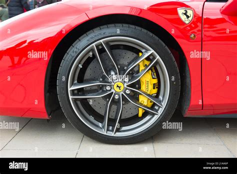 Alloy Wheel Brake Caliper Ferrari Hi Res Stock Photography And Images