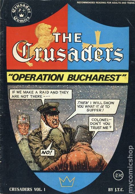 Crusaders 1974 Chick Publications Comic Books
