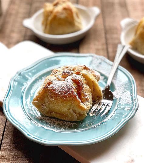 Homemade Apple Dumplings With Puff Pastry Recipe Apple Dumplings