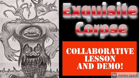 Exquisite Corpse Collaborative Drawing Lesson And Demo Youtube