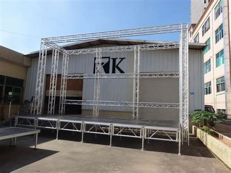 Rk Strong Safety Aluminum Stage For Eventspipe And Drape Portable